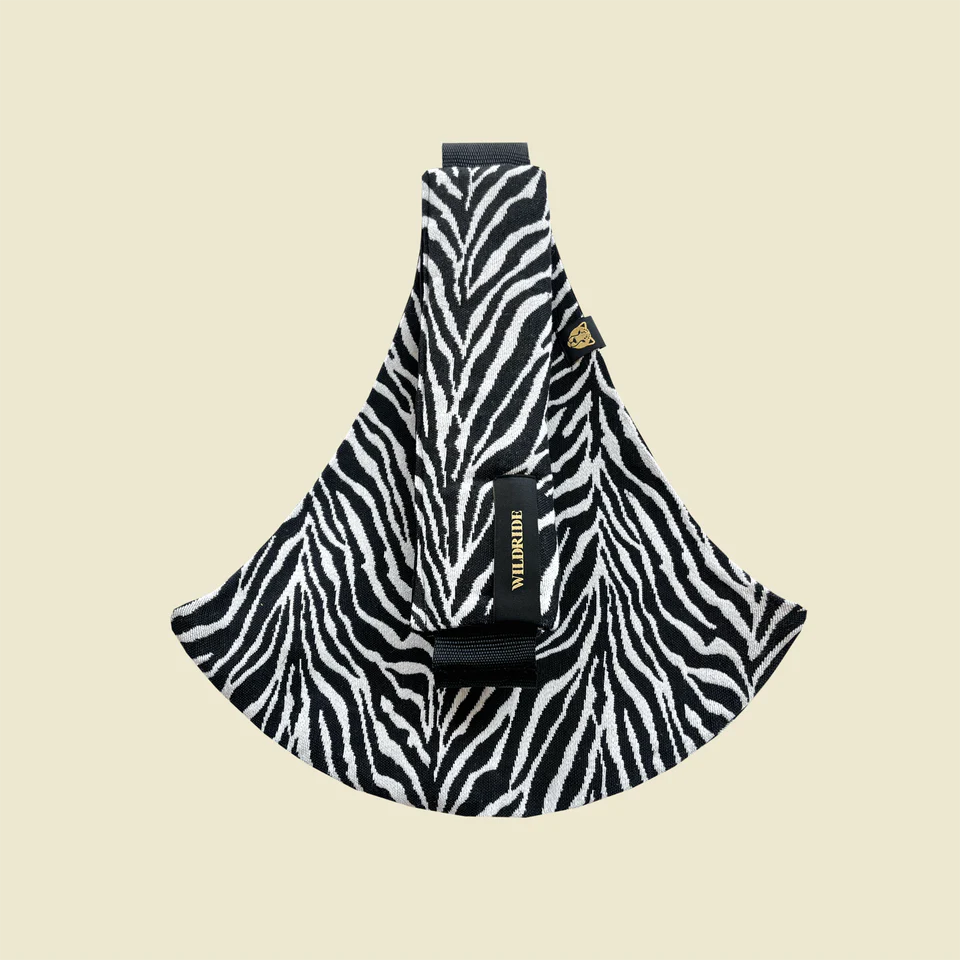 Toddler Carrier - Jacquard - Black Zebra