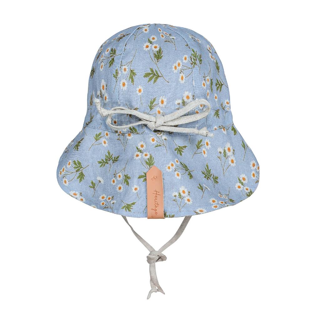 Lounger Legionnaire Reversible Flap Sun Hat - Daisy