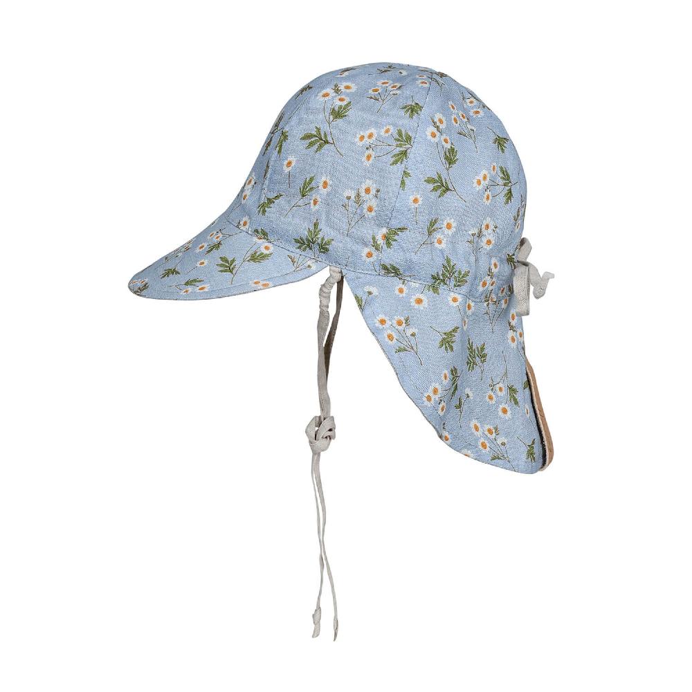 Lounger Legionnaire Reversible Flap Sun Hat - Daisy