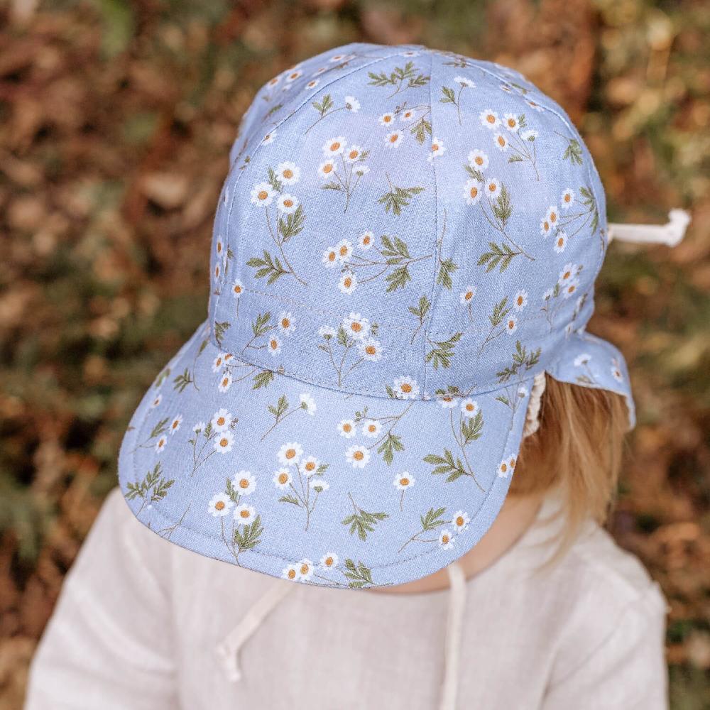 Lounger Legionnaire Reversible Flap Sun Hat - Daisy