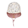 Lounger Legionnaire Reversible Flap Sun Hat - Provence on a white background
