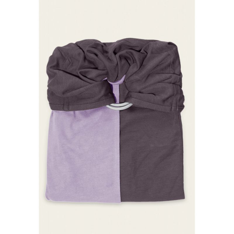 Little Wrap without a Knot Ring Sling - Lavender/Brown