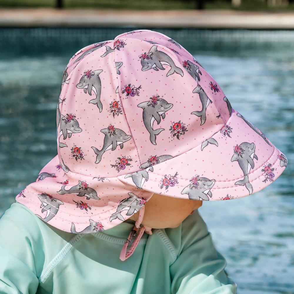 Swim Legionnaire Sun Hat - Dolphin