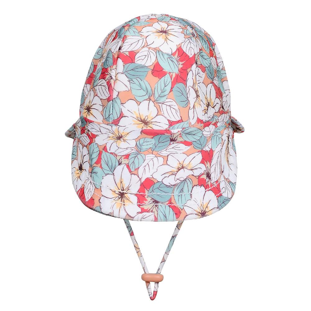 Swim Legionnaire Sun Hat - Hibiscus