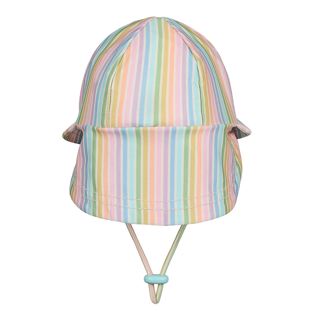 Swim Legionnaire Sun Hat - Rainbow Stripe