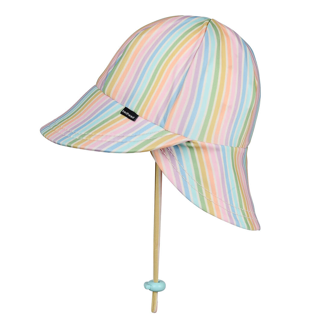 Swim Legionnaire Sun Hat - Rainbow Stripe