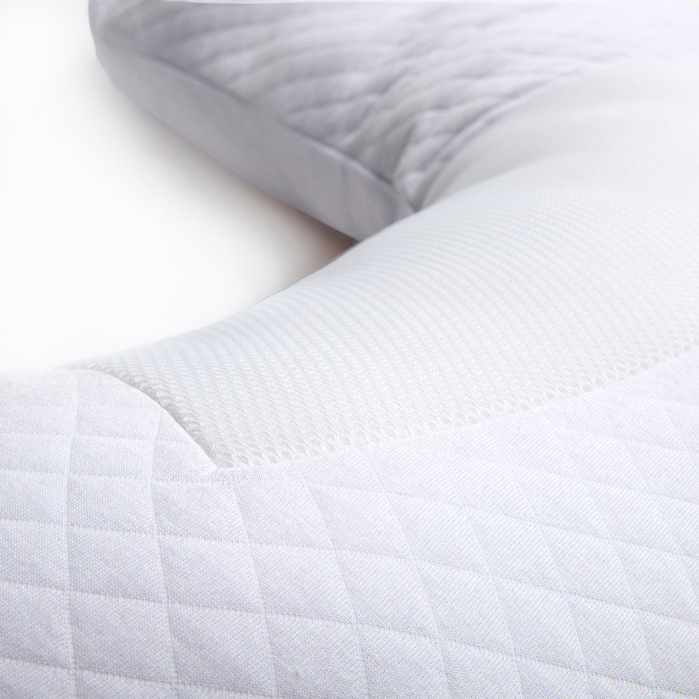 Breathe Pregnancy Pillow - Luxe White