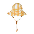 Wanderer Reversible Panelled Bucket Sun Hat - Marley on a white background