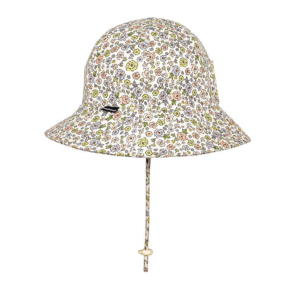 Ponytail Bucket Sun Hat - Floret