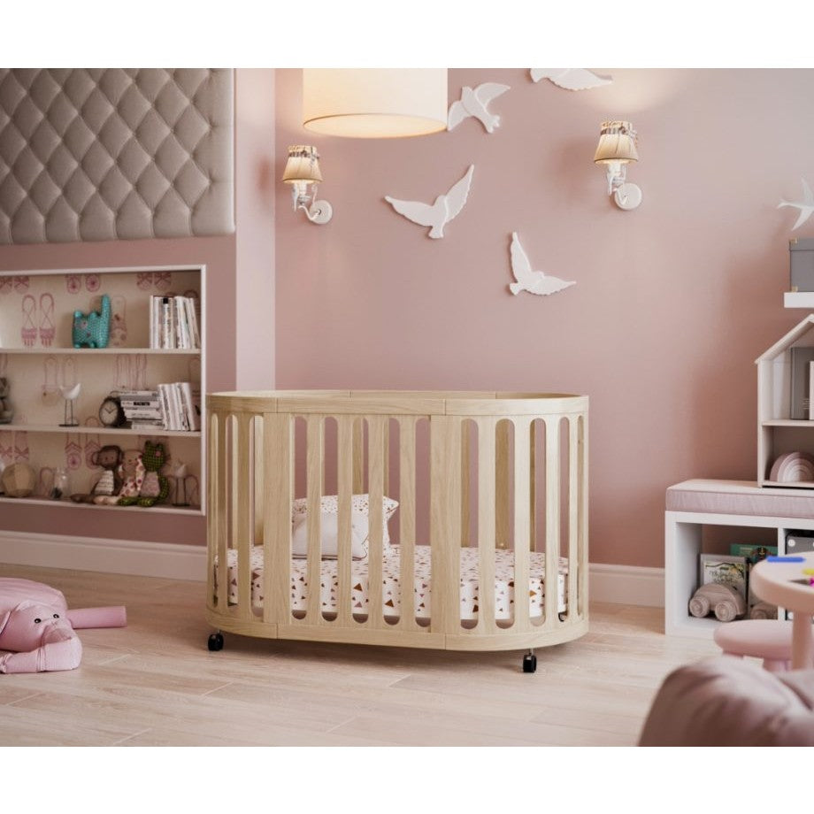 Sova All Wood Cot - Natural Beech