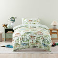 Cotton Duvet Cover Set - Dino Kingdom