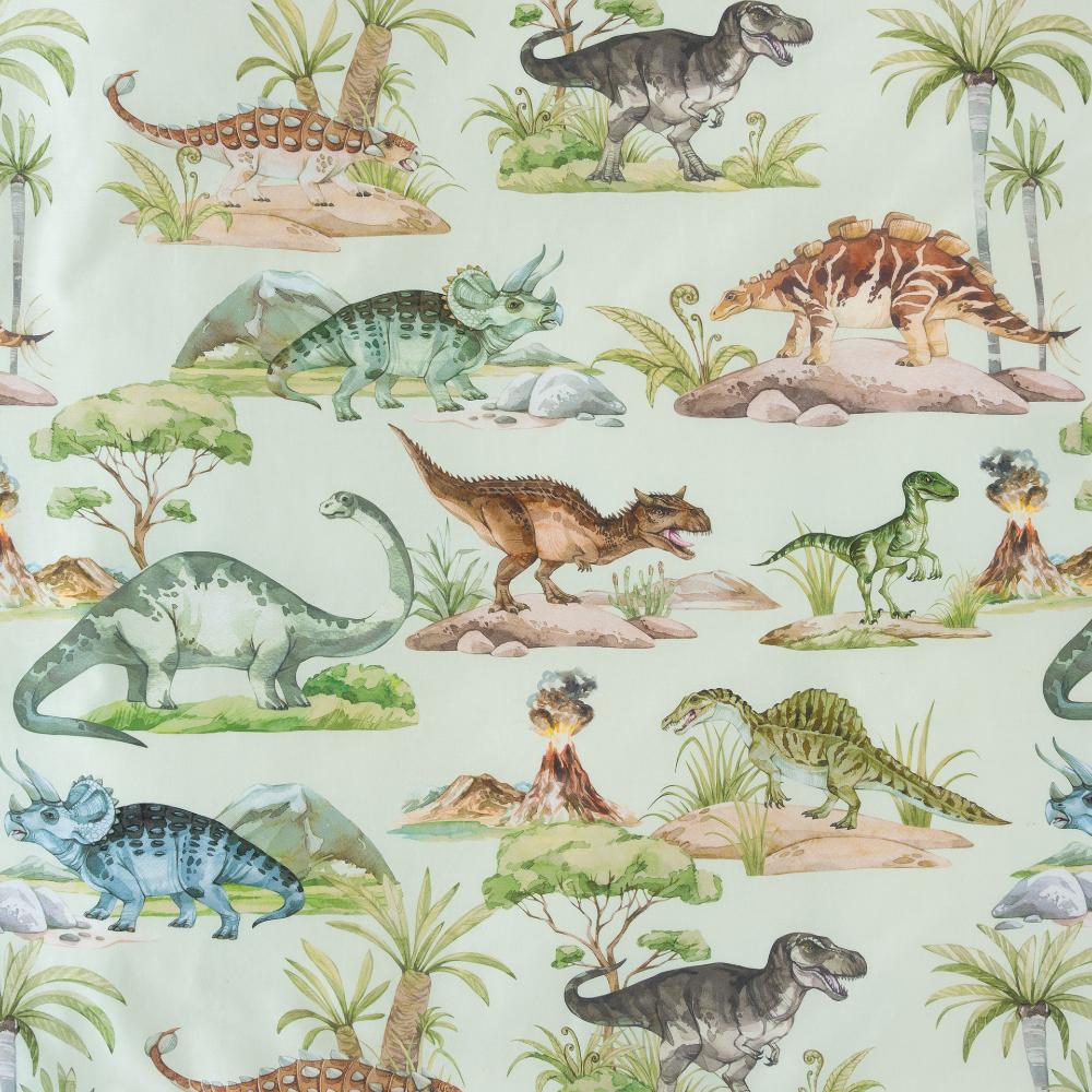Cotton Cot Duvet Cover - Dino Kingdom