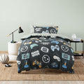 Cotton Duvet Cover Set - Game Over