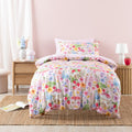 Cotton Duvet Cover Set - Strawberry Meadow