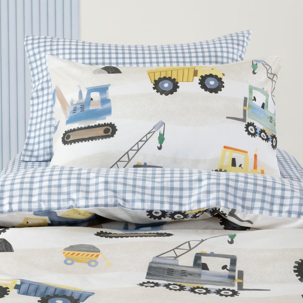 Cotton Duvet Cover Set - Tool Time