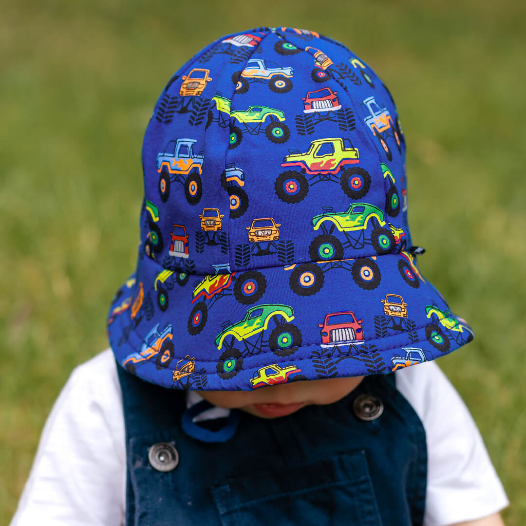 Toddler Bucket Sun Hat - Monstertruck
