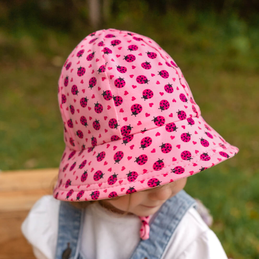 Toddler Bucket Sun Hat - Ladybug