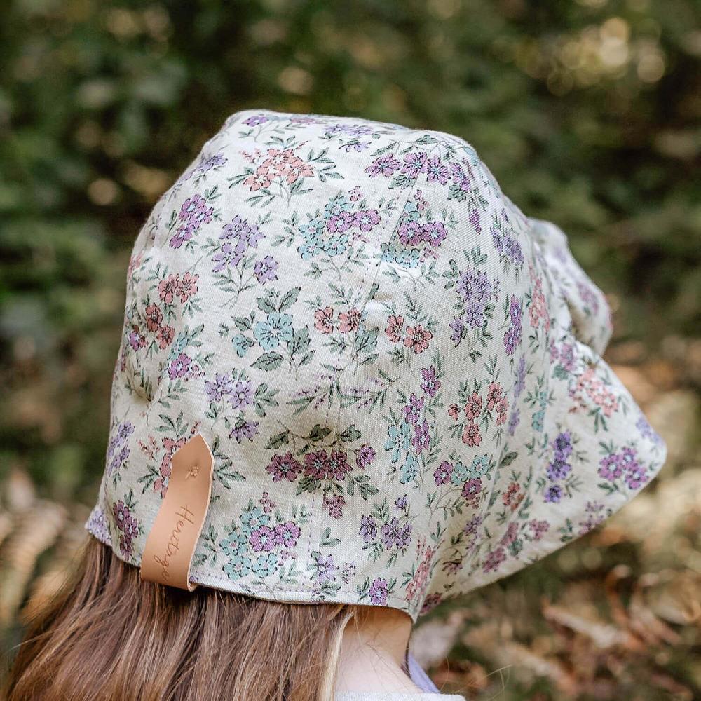 Ruffle Searcher Reversible Bonnet - Laura