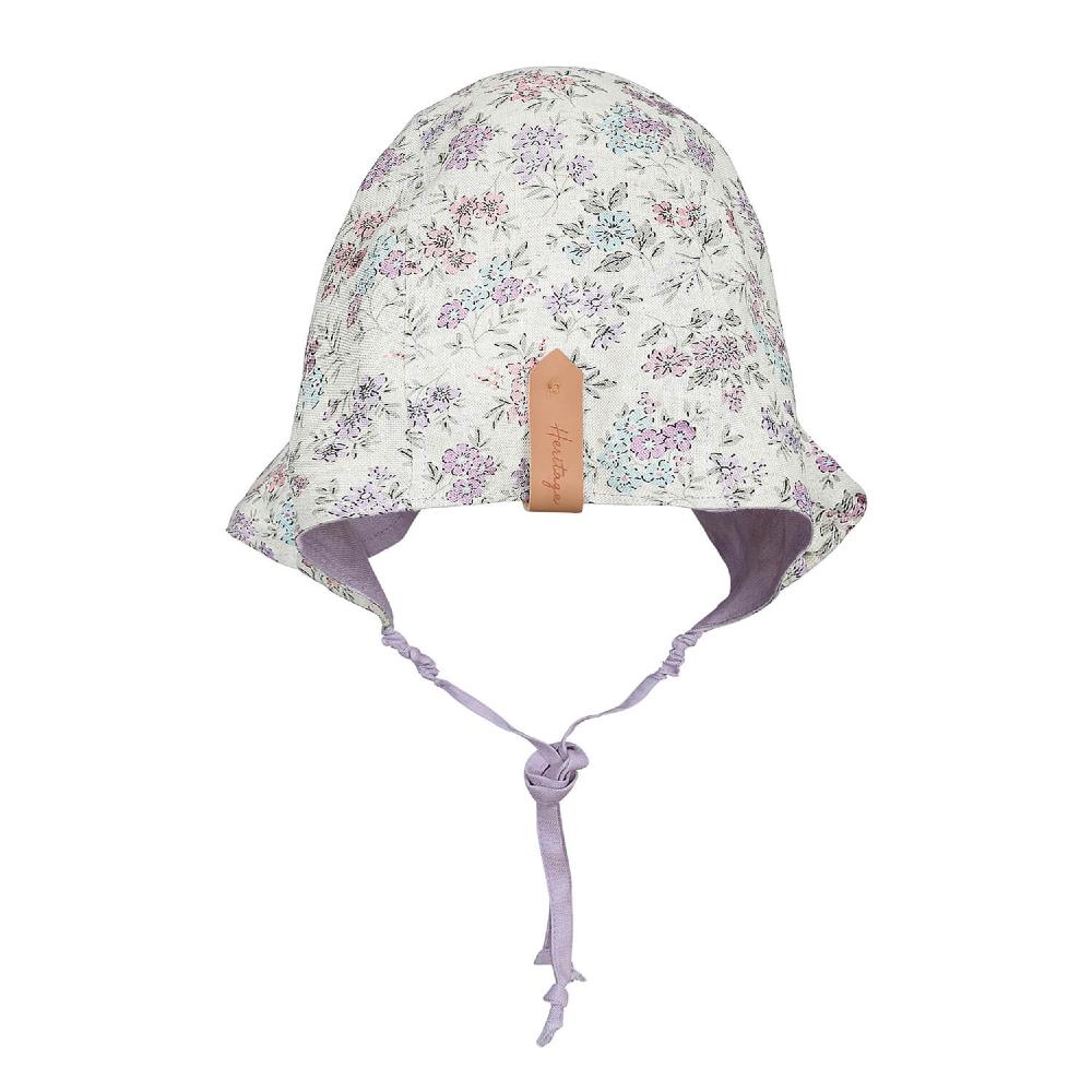Ruffle Searcher Reversible Bonnet - Laura