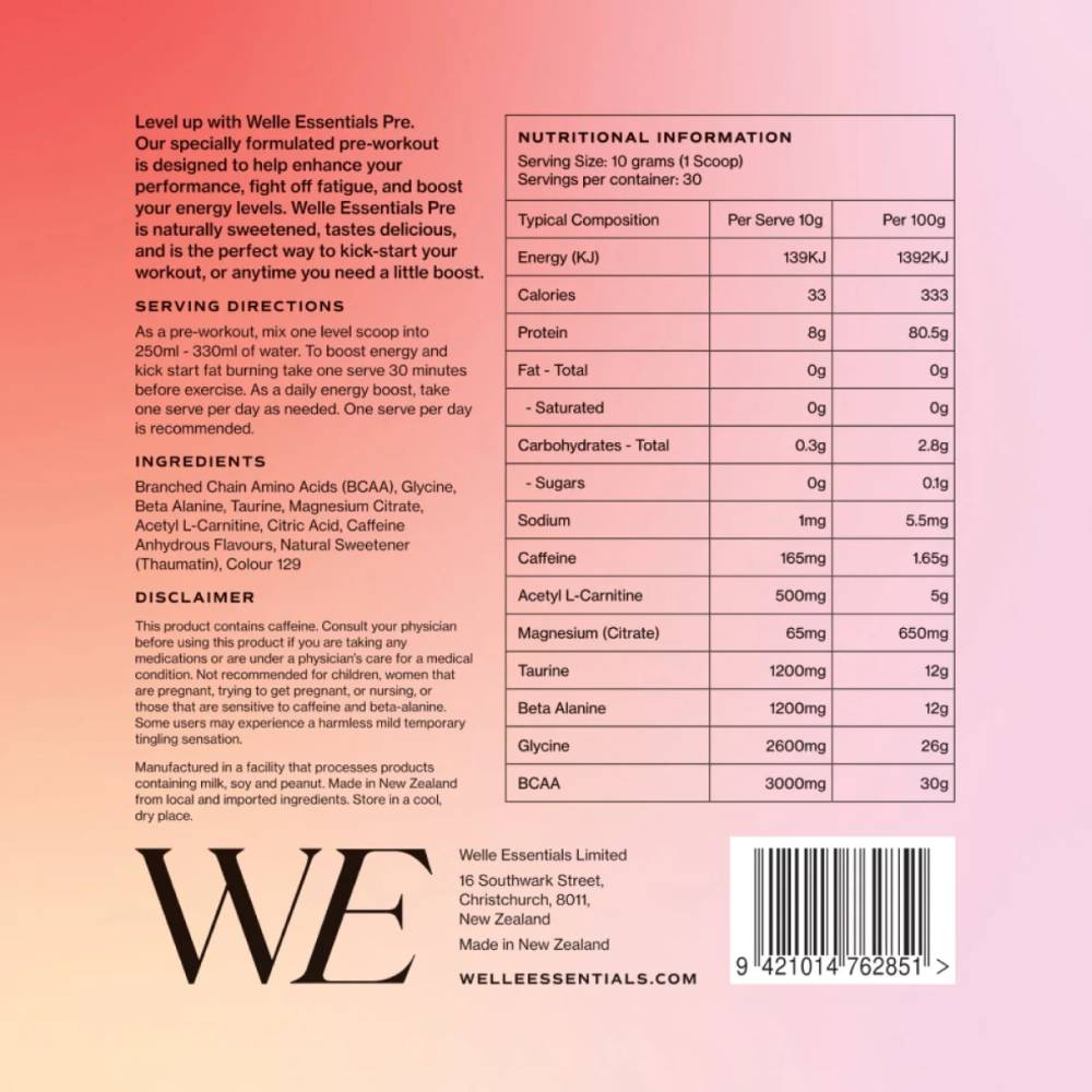Pre (Premium Pre-Workout) - Very Berry