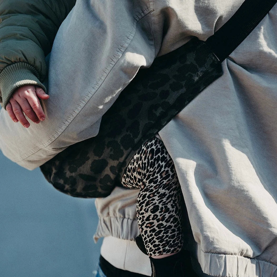 Toddler Carrier - Grey Leopard