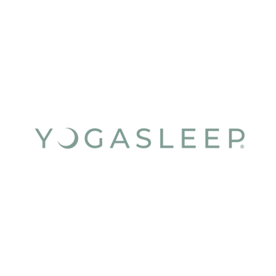 Yogasleep brand logo on a clear background